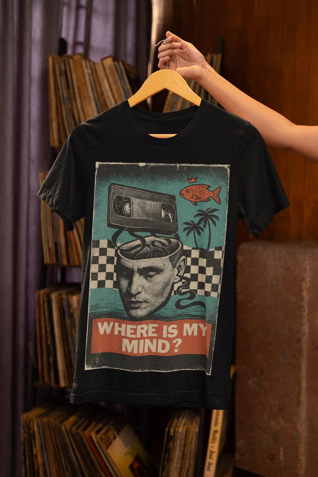 Retro Pixies T-shirt: 'where is My Mind?' Graphic Tee - Unisex