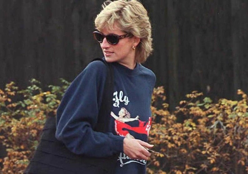 princess diana fly atlantic sweatshirt