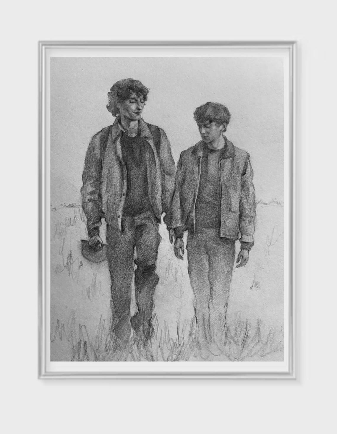 BYLER | Mike Wheeler & Will Byers | Stranger Things PRINTS - Etsy
