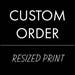 rachelmahal reviewed CUSTOM ORDER - Three custom sized large photography prints - black and white