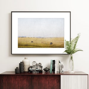 Printable Horses and Country Landscape photography large wall art digital download nature farmhouse western rustic decor art image 7