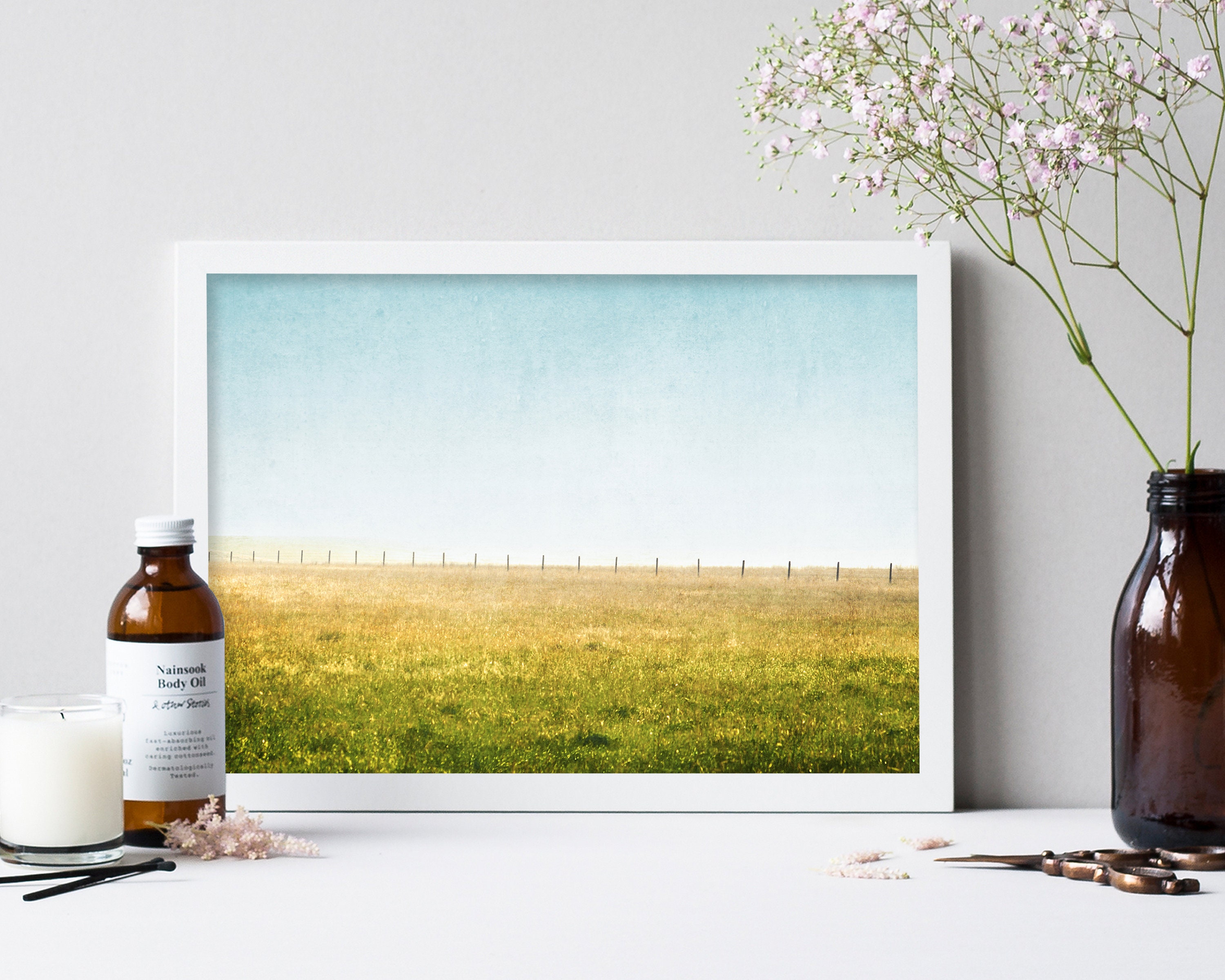 Printable Landscape Wall Art Landscape Print Colorful - Etsy