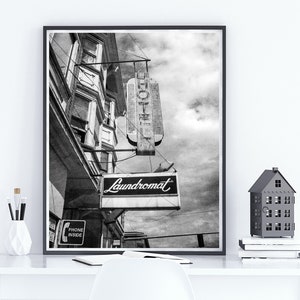 Vintage Sign Black and White Photography Print Rustic Decor Vintage Decor Western Decor Boho Decor Farmhouse Decor Printable art image 5