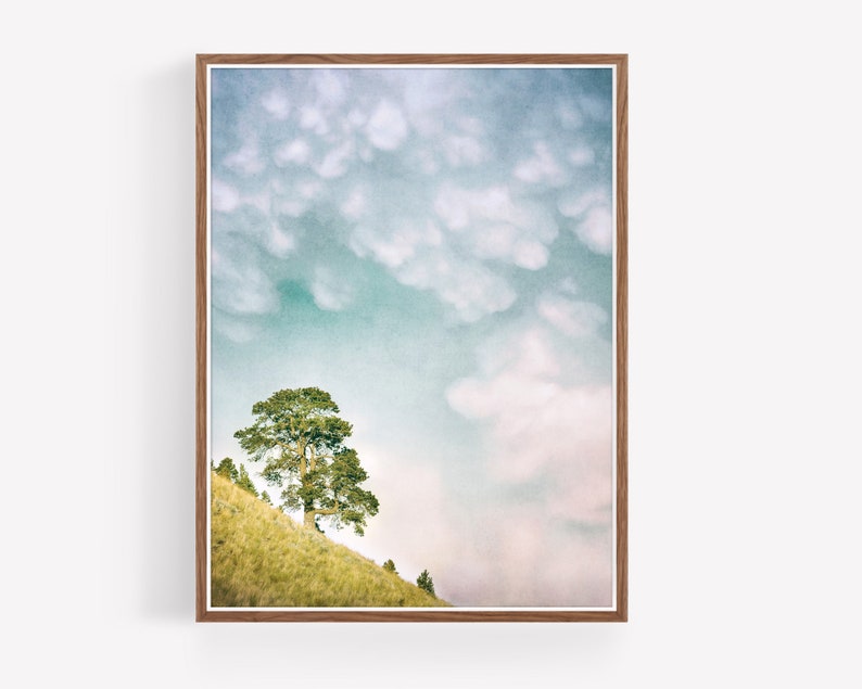 Dreamy Sky Landscape Printable Wall Art Digital Download Landscape wall art Nature Prints Boho Decor Farmhouse Decor Photography image 9