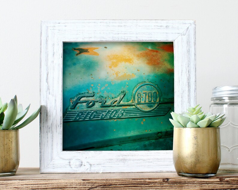 Retro wall art masculine wall art masculine decor square Etsy