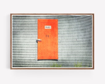 Grain Bin Door Photography Print - Rustic Decor - Farmhouse Decor - Instant Download Prints - digital wall art - printable - living room art