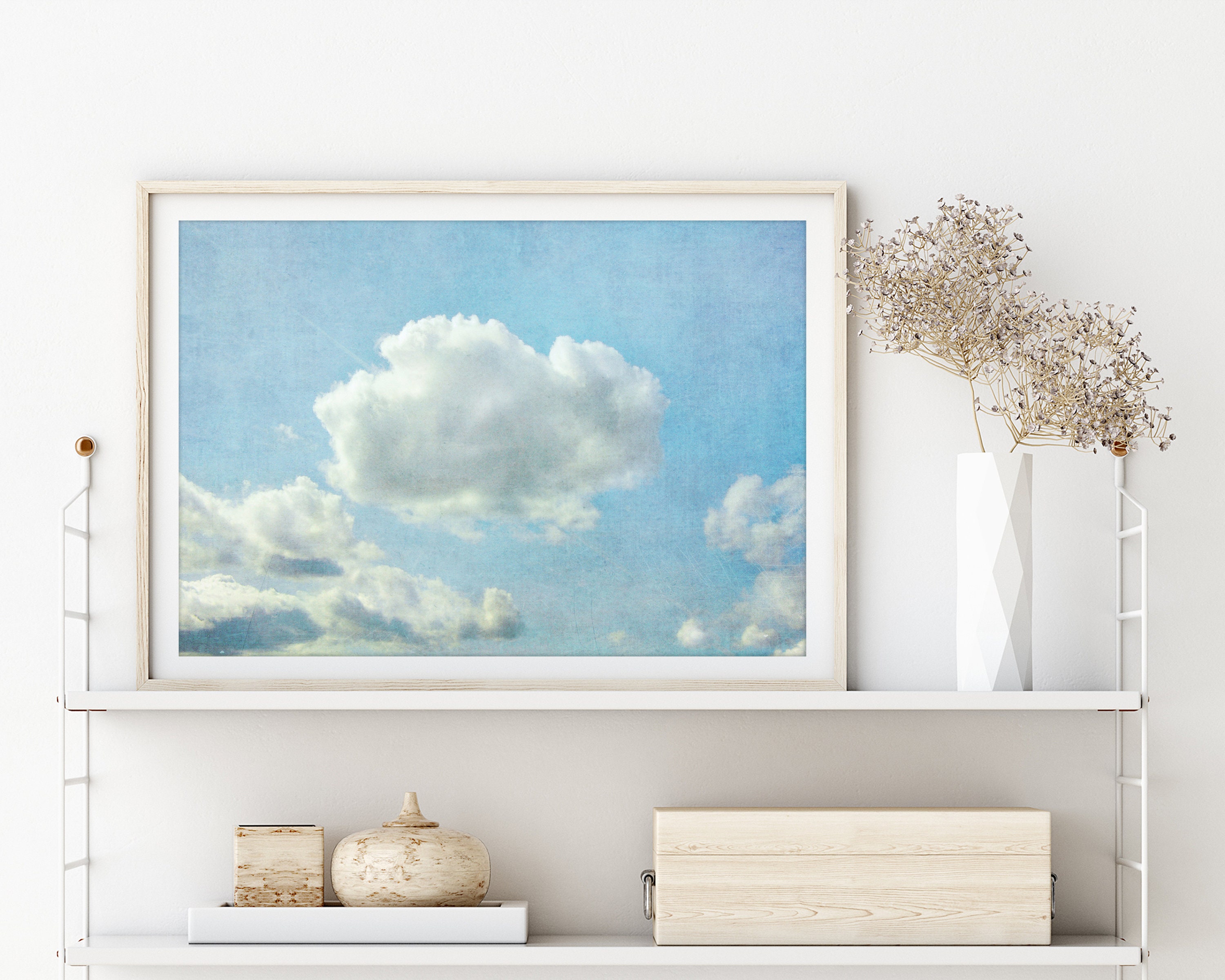 Printable Cloud Wall Art Cloud Photography Cloud Wall Art Instant ...