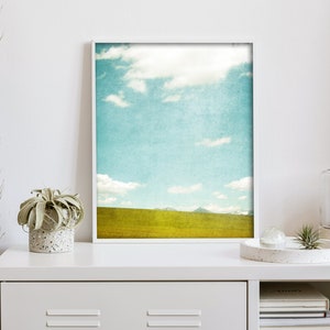 Colorful Landscape Wall Art Landscape Print Clouds Sky Instant Download Prints Printable Wall art nature Photography modern image 4