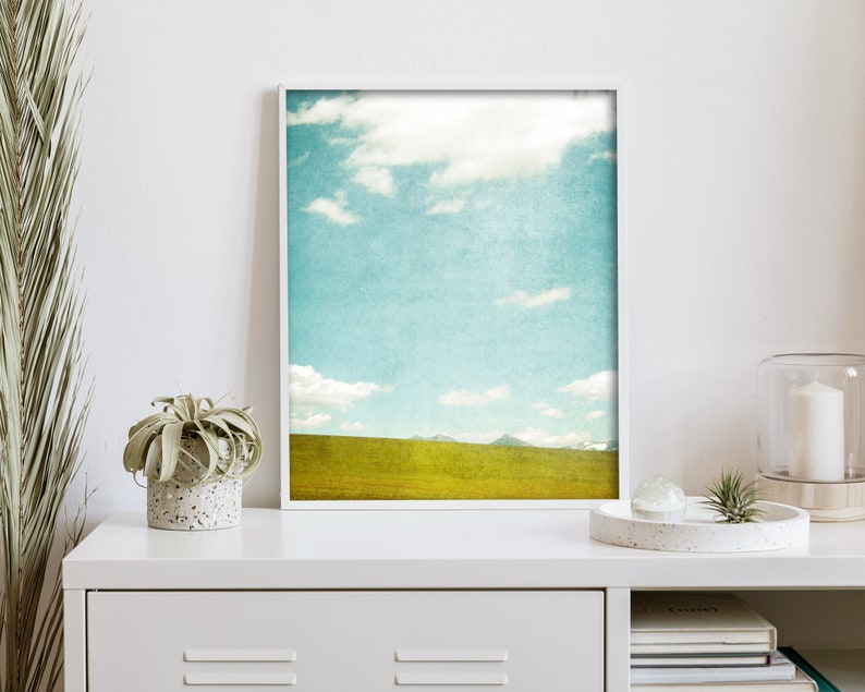 Colorful Landscape Wall Art Landscape Print Clouds Sky Instant Download Prints Printable Wall art nature Photography modern image 4