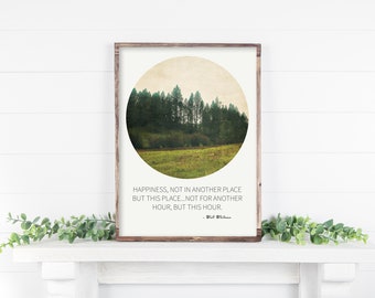 Printable Quote Wall Art Print | Quote Prints | Large Wall Art | Abstract Prints | Boho Wall Art | Boho Art Prints | Landscape Wall Art