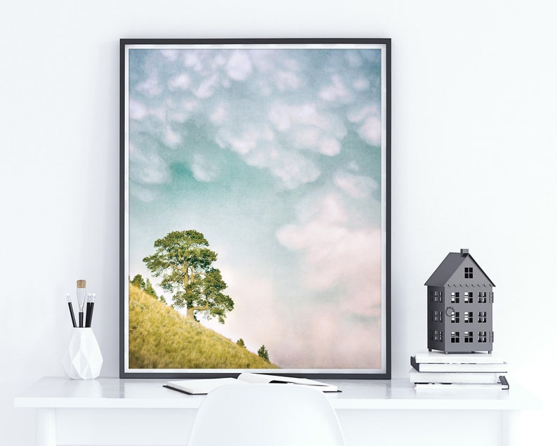 Dreamy Sky Landscape Printable Wall Art Digital Download Landscape wall art Nature Prints Boho Decor Farmhouse Decor Photography image 8