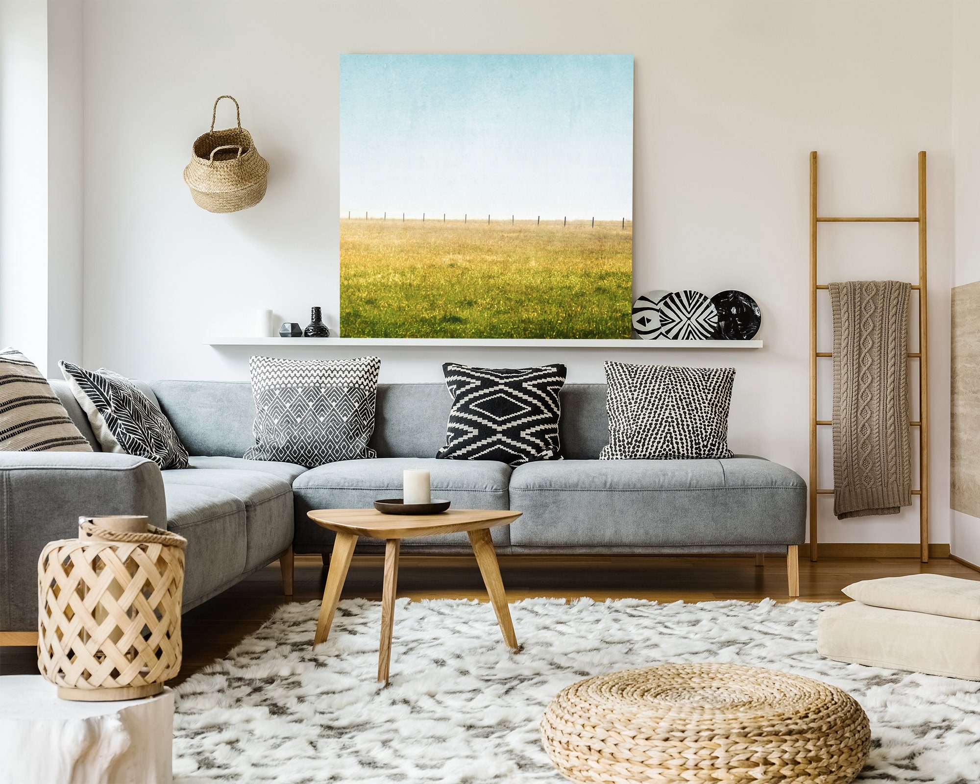 Printable Landscape Wall Art Landscape Print Colorful - Etsy
