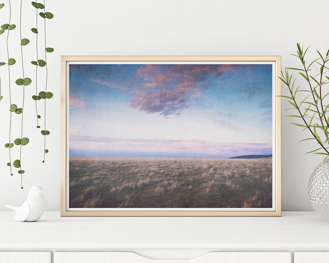 Printable Landscape Wall Art Colorful Landscape Art Large Wall Art ...