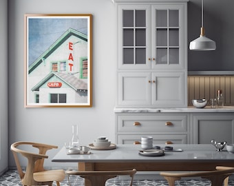 Charming Farmhouse Kitchen Art Print - instant download print, farmhouse kitchen decor, farmhouse kitchen wall art, kitchen art prints