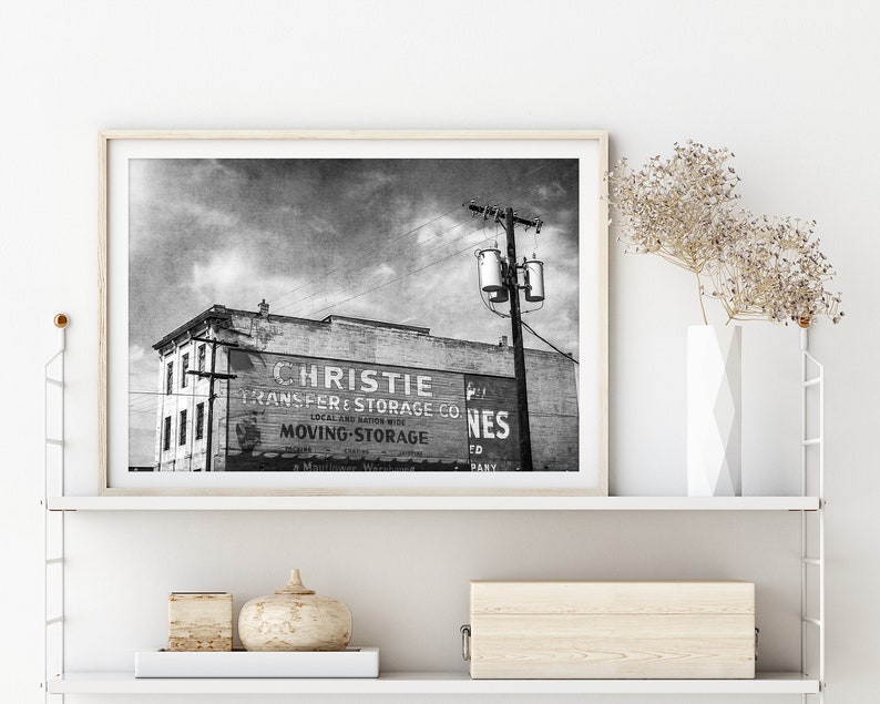 Black and White Photography Instant Download Prints Large Wall art Rustic Wall art Boho Wall Art Modern Typography Urbex image 6