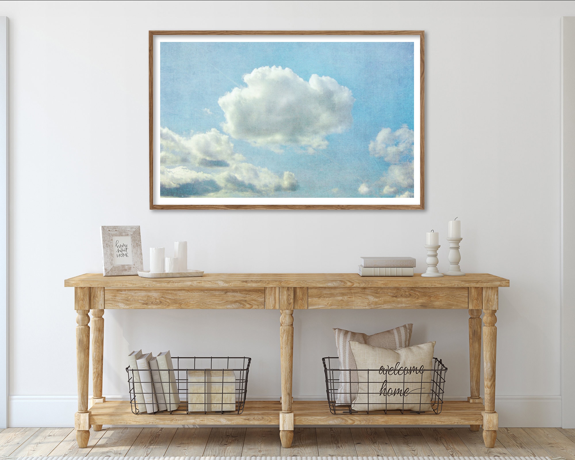 Printable Cloud Wall Art Cloud Photography Cloud Wall Art Instant ...