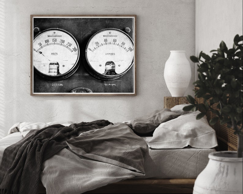 Black and White Dials Photography Print Rustic Decor Instant Download Printable Wall Art Digital Prints Farmhouse Decor Western image 9