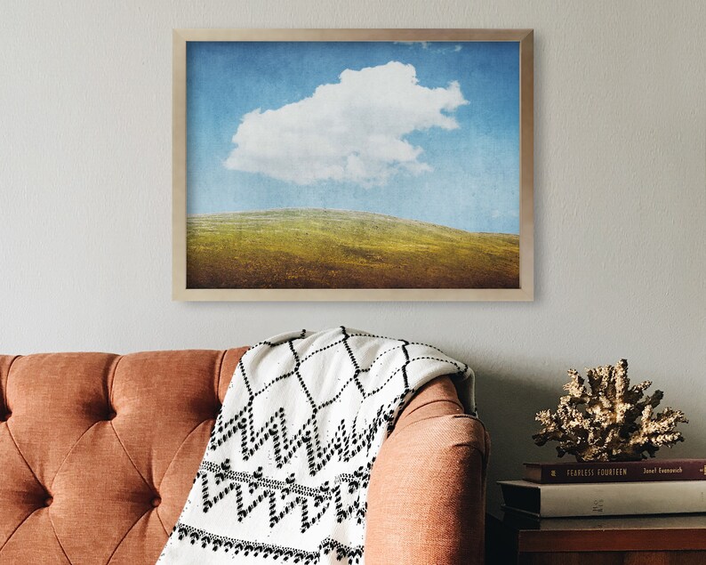 Cloud and Landscape Photography Print Instant Download Printable wall art digital prints nature art boho decor farmhouse decor image 6