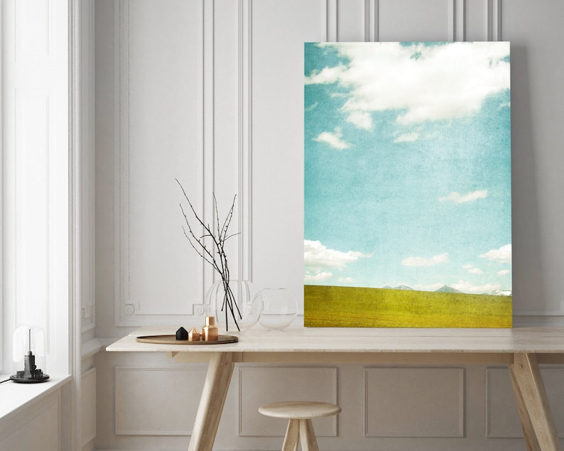 Colorful Landscape Wall Art Landscape Print Clouds Sky Instant Download Prints Printable Wall art nature Photography modern image 2