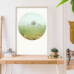 Modern Countryside Landscape Print modern landscape photography, instant download prints, wall art printable, modern farmhouse prints image 7