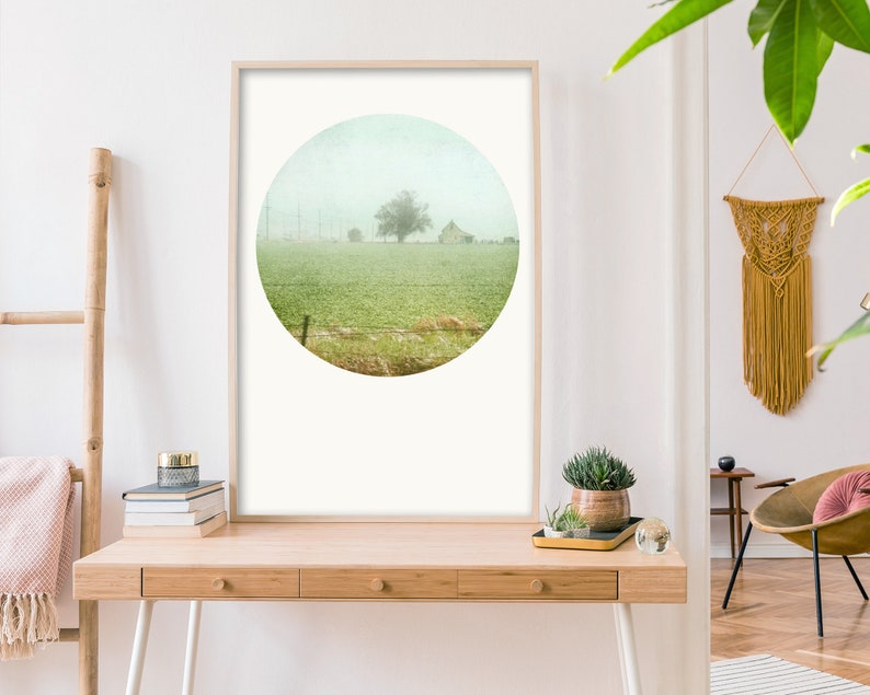 Modern Countryside Landscape Print modern landscape photography, instant download prints, wall art printable, modern farmhouse prints 画像 7