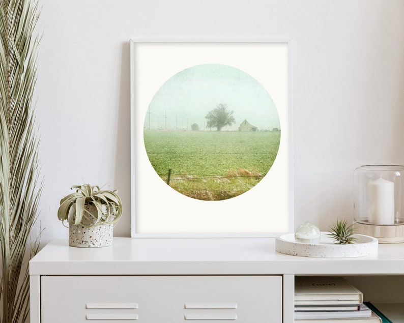 Modern Countryside Landscape Print modern landscape photography, instant download prints, wall art printable, modern farmhouse prints 画像 2