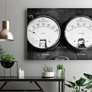 Black and White Dials Photography Print Rustic Decor Instant Download Printable Wall Art Digital Prints Farmhouse Decor Western image 4