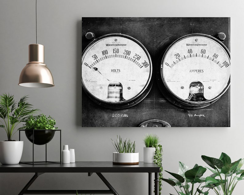 Black and White Dials Photography Print Rustic Decor Instant Download Printable Wall Art Digital Prints Farmhouse Decor Western image 4