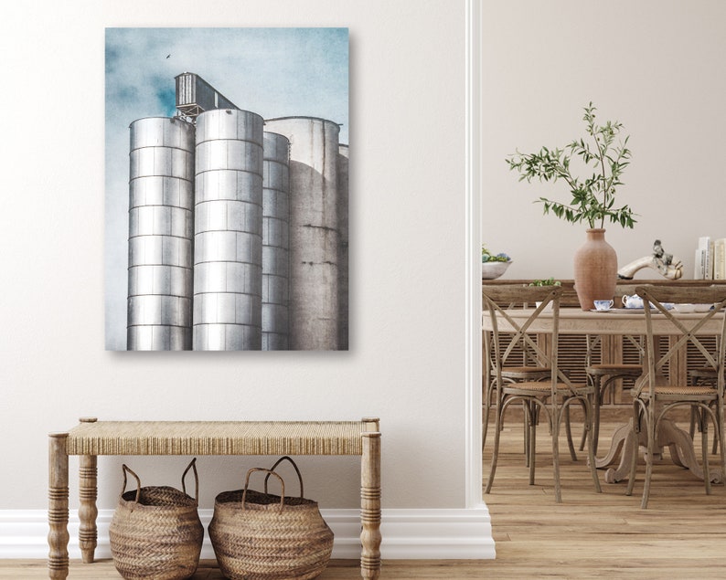 Printable Silos Wall Art Instant Download Prints Wall Art Printables Large wall art Rustic Wall Art Modern Farmhouse wall art image 8