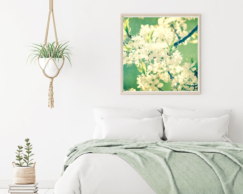 Printable Botanical Wall Art Print Instant Download Print Large Wall art Green Wall Art Nature Photography Emerald Green Wall Art image 8