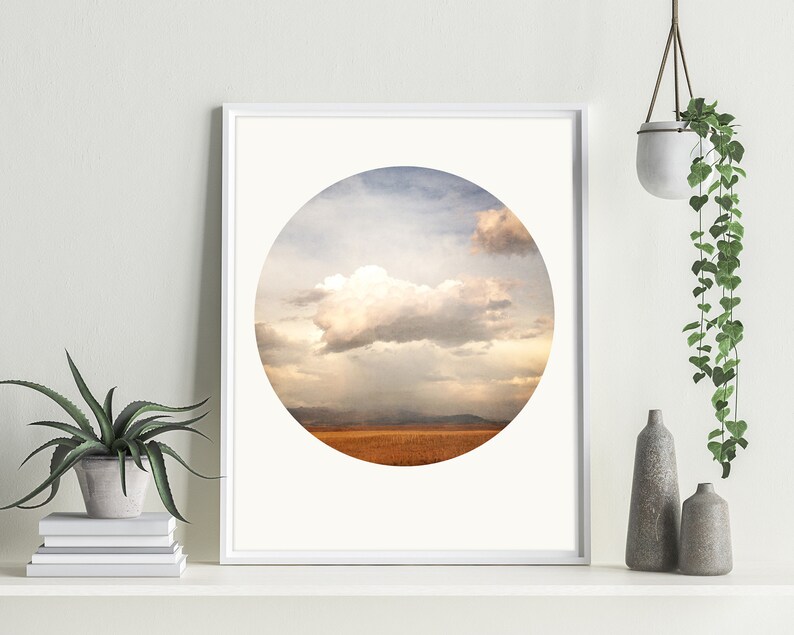 Printable Abstract Landscape Wall Art Instant Download Print Printable wall art landscape print large wall art abstract wall art image 4