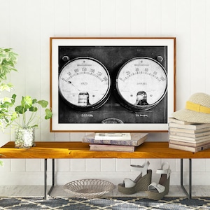 Black and White Dials Photography Print Rustic Decor Instant Download Printable Wall Art Digital Prints Farmhouse Decor Western image 7