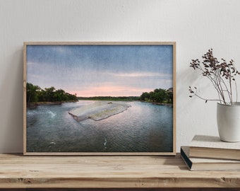 digital download - landscape wall art - yellowstone river - nature wall art - living room wall art - bedroom wall art - printable wall art