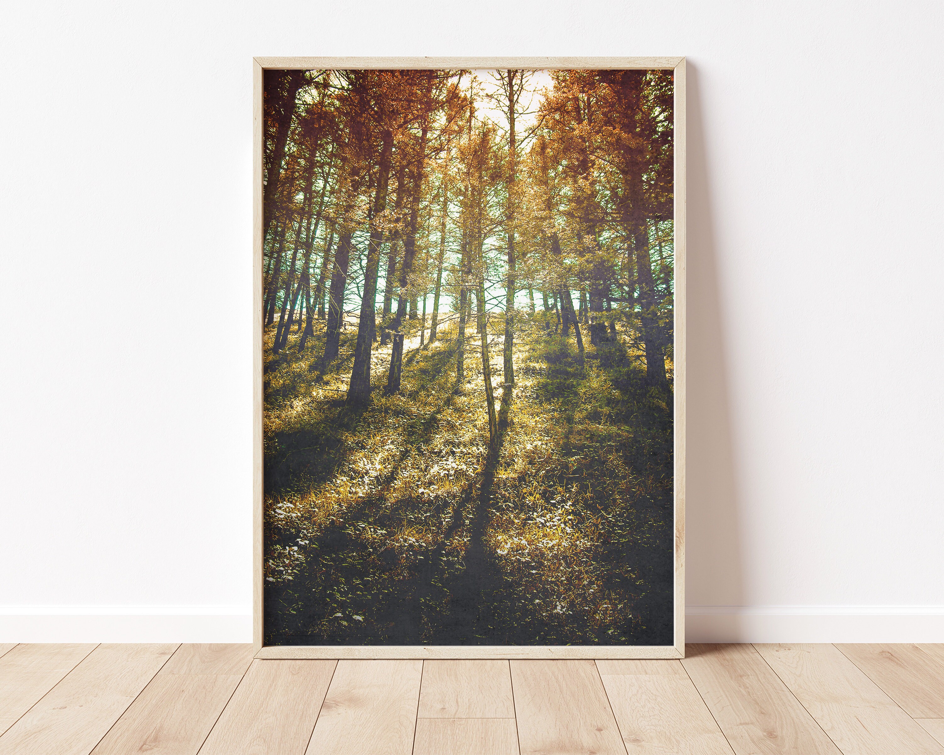 Printable Forest Landscape Wall Art Nature Prints Landscape Wall Art ...