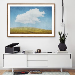 Cloud and Landscape Photography Print Instant Download Printable wall art digital prints nature art boho decor farmhouse decor image 2