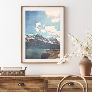 Mountain Landscape Printable Wall Art Mountain Landscape Digital Download Instant Download Landscape Art Boho Decor Nature Print image 3