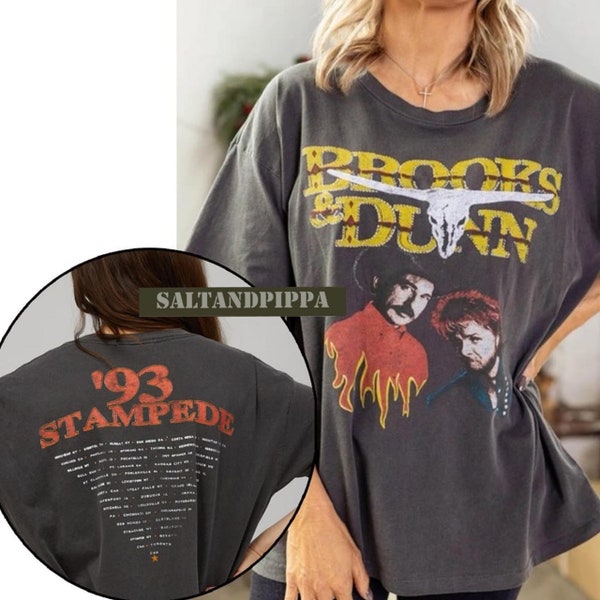 Brooks and Dunn Vintage Shirt Etsy