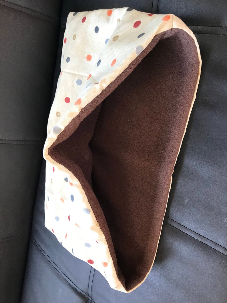 Colourful Polka Dot Dog Snuggle Sack Handmade Etsy UK