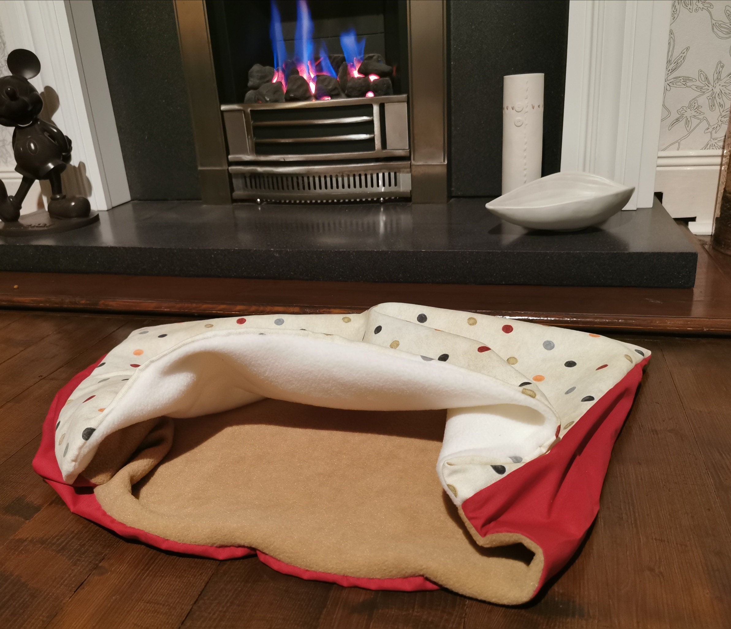 Colourful Polka Dot Dog Snuggle Sack Handmade Etsy UK