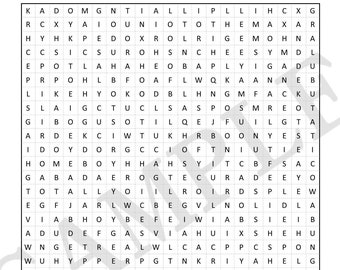 1990 #39 s Word Search Slang Etsy