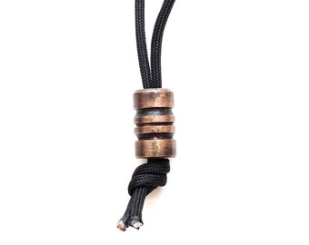 Barrel | Paracord Knife Bead | Handmade Lanyard Bead