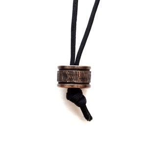 Tactile | Paracord Knife Bead | Handmade Lanyard Bead