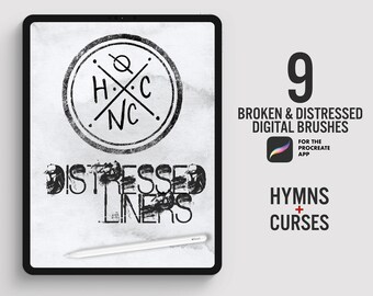 Hymns & Curses Damaged Liners Brush Set