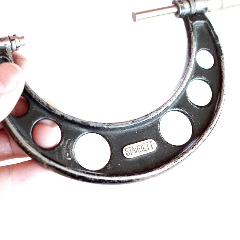 Starrett Micrometer Caliper Set No. 224 AA 04 Vintage Etsy