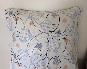 Blue flowers by Zen Chic.