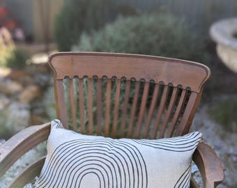 Cushion Cover. Navy. Australian screen Print.