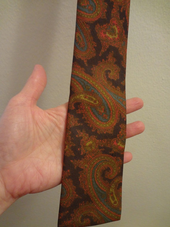 Tie by Modelo Pierre CARDIN Corbata from the 70's… - image 5