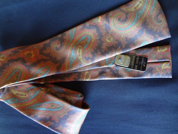 Tie by Modelo Pierre CARDIN Corbata from the 70's… - image 6