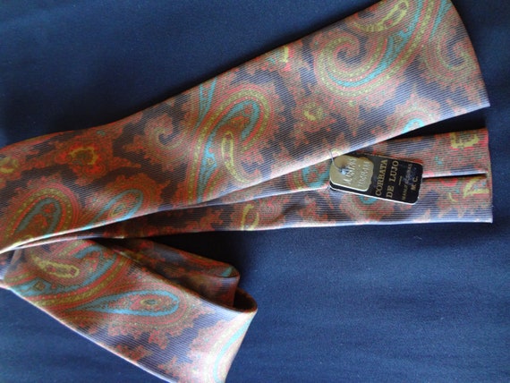 Tie by Modelo Pierre CARDIN Corbata from the 70's… - image 9