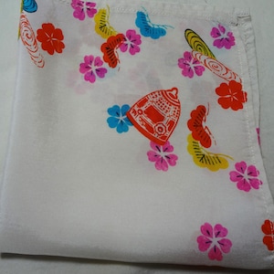 Silk Handkerchief Vintage from Japan